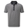 Birdseye Argyle Print with Knit Collar