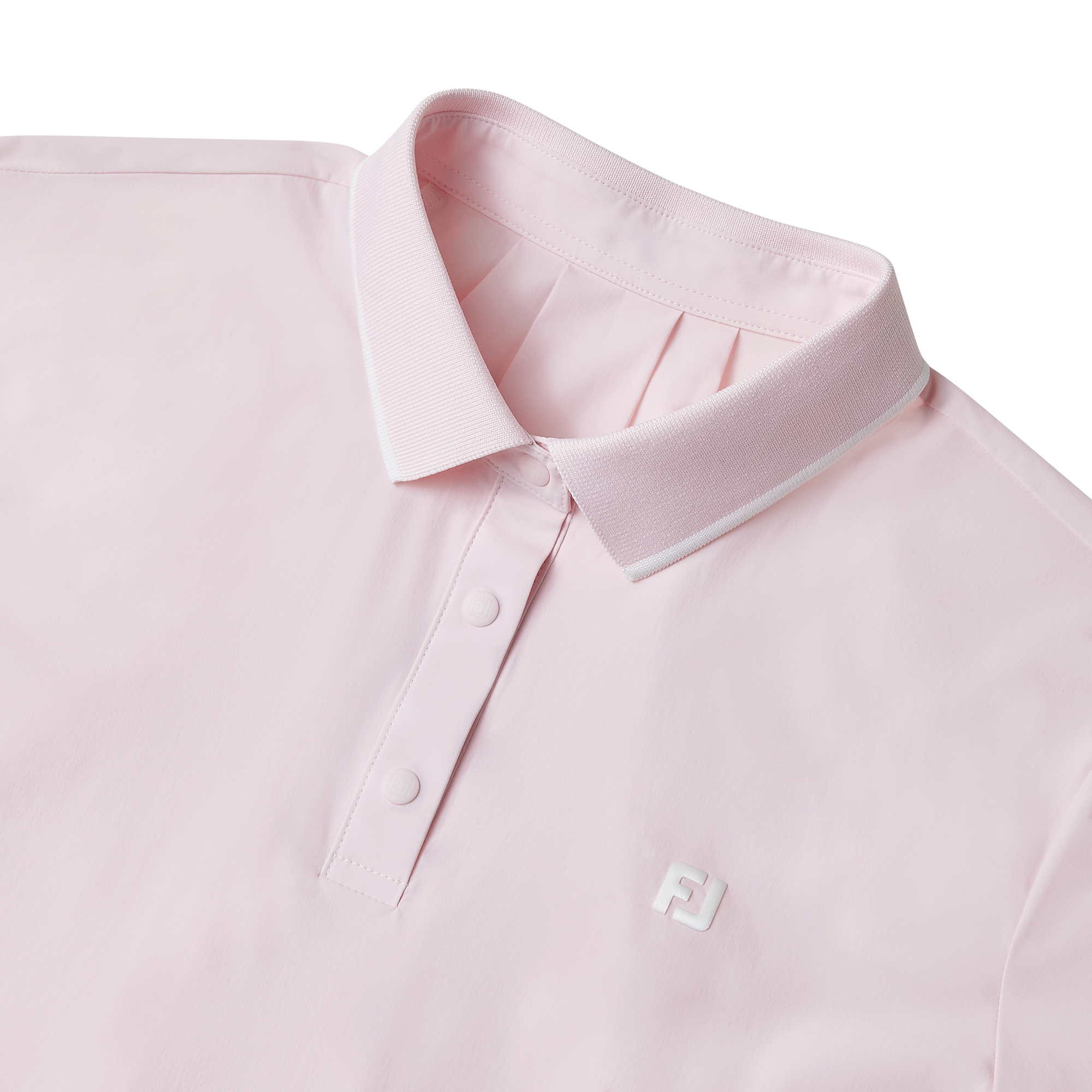 여성 여름 우븐 반팔 폴로 셔츠