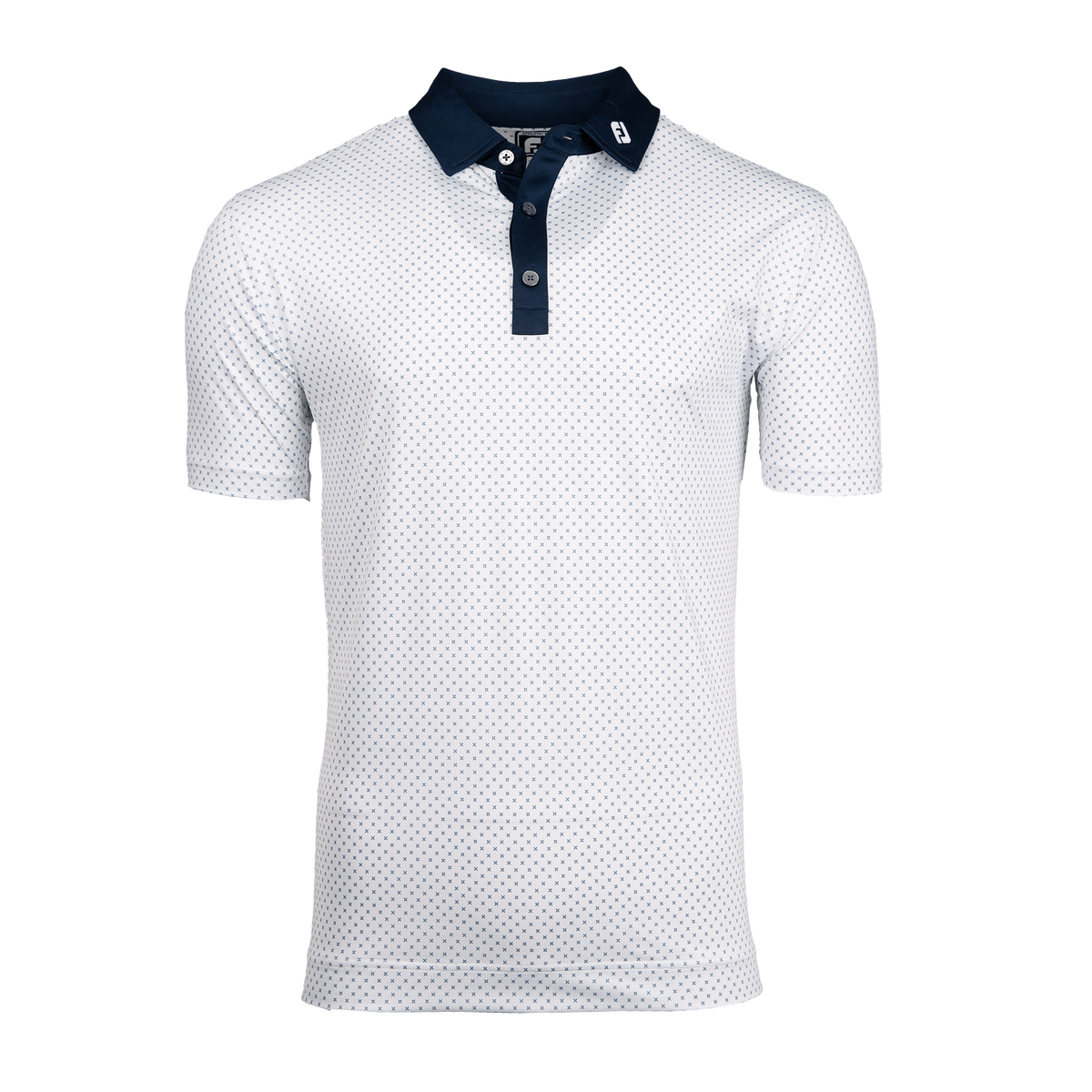 Lisle MicroFlower Self Collar - FootJoy SEA