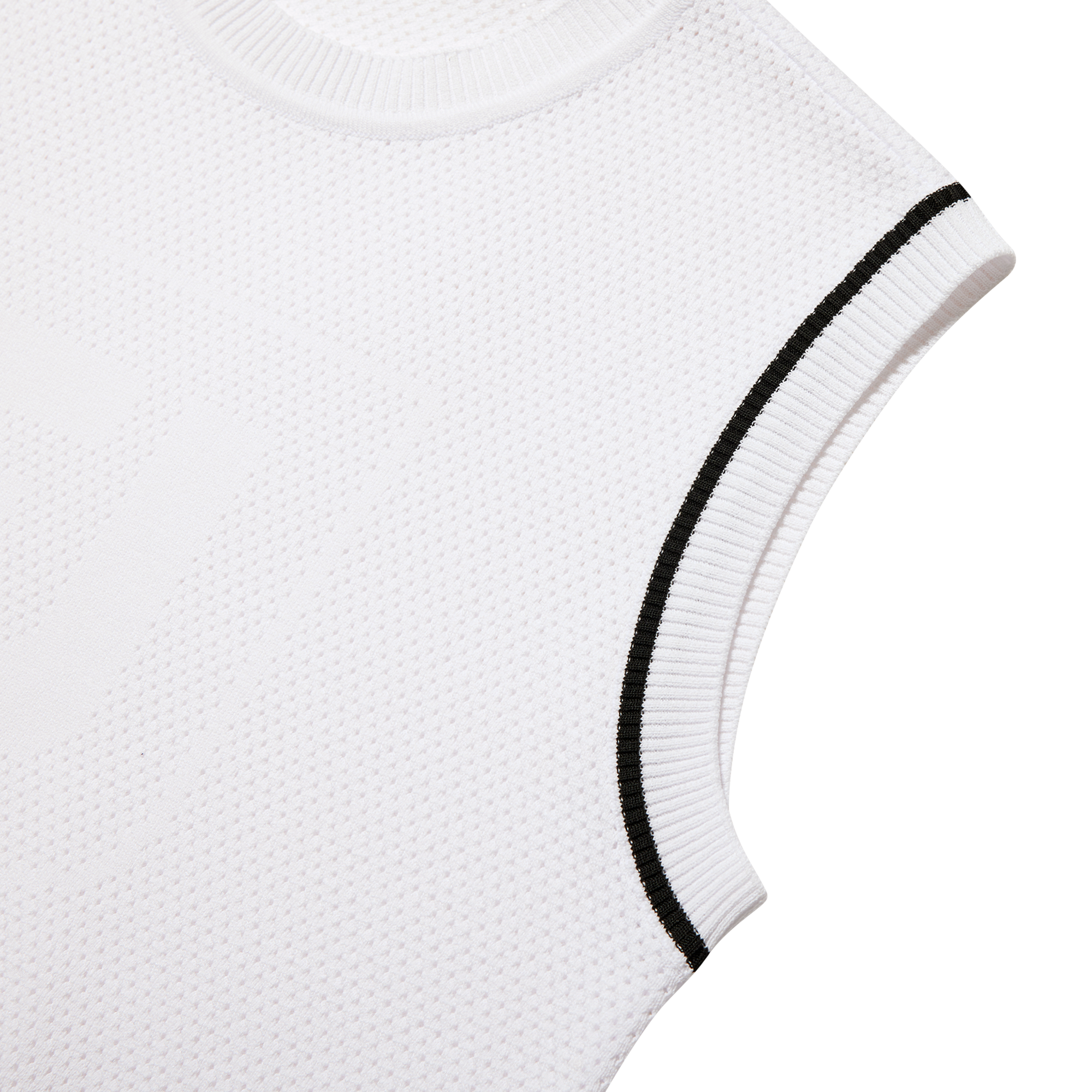 Mesh Knit Vest Women