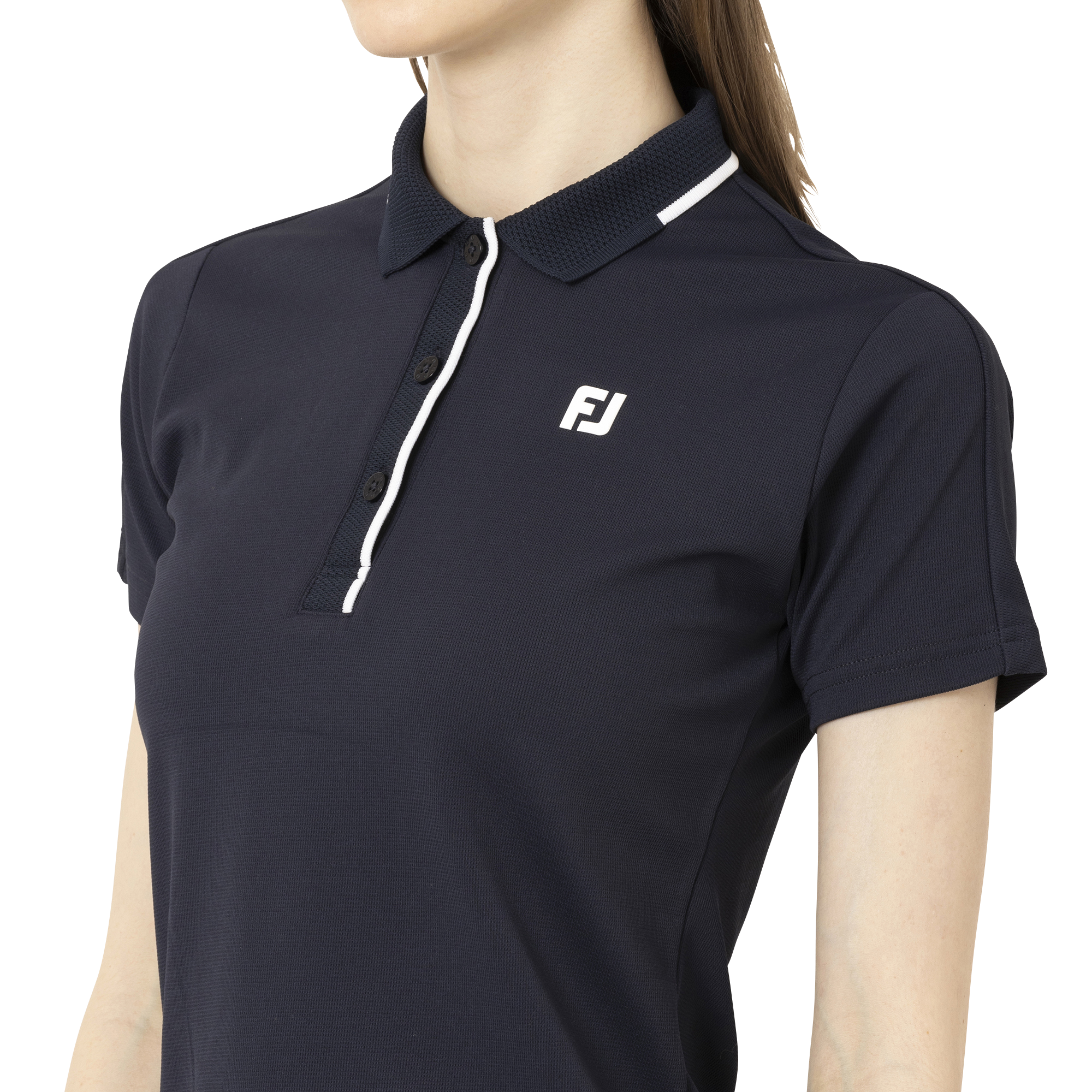 Short Sleeve Logo Polo Women