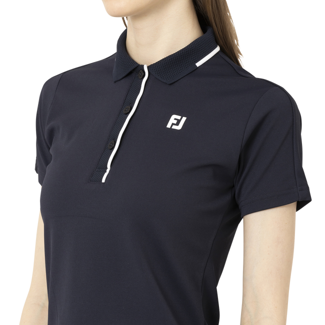 Short Sleeve Logo Polo Women