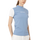 Short Sleeve Logo Mock Neck Shirts Women