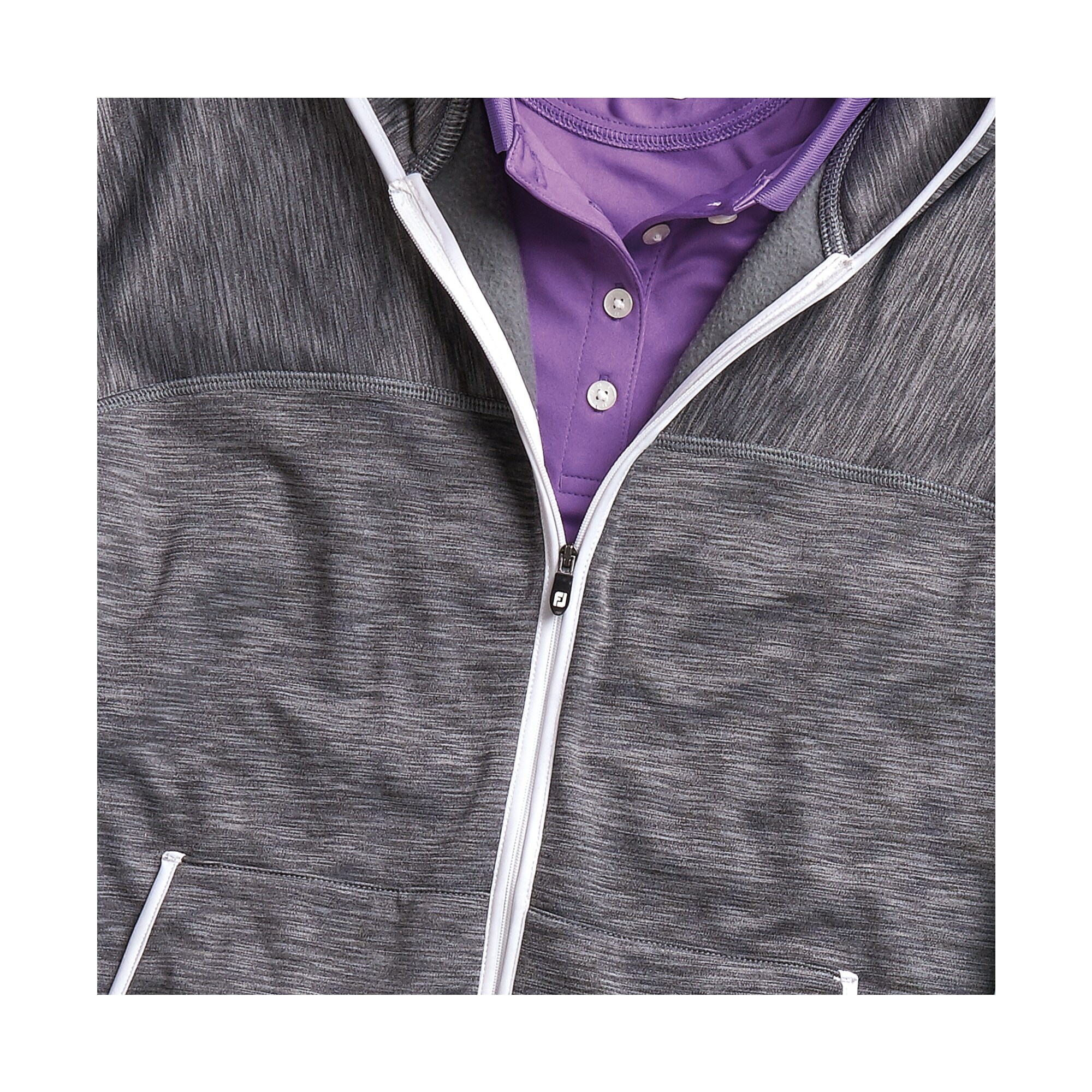 Full-Zip Fleece Hoodie Women