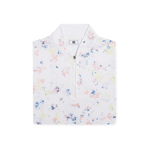 Short Sleeve Printed Zip