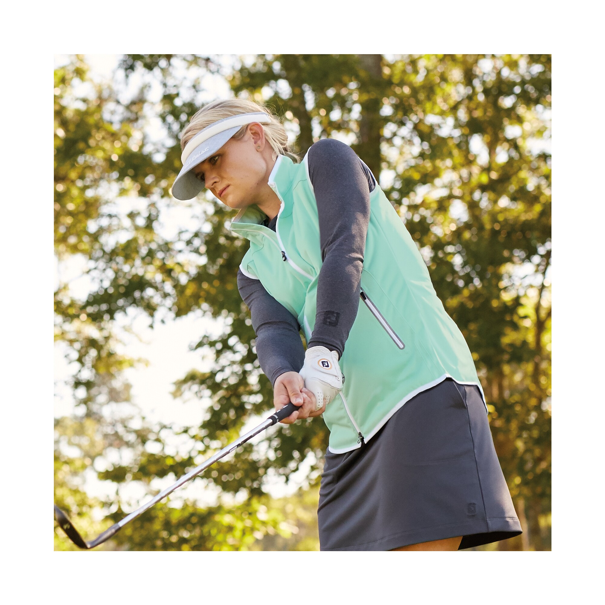 Lightweight Softshell Golf Vest Women-Previous Season Style