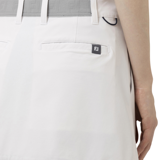Solid Woven Skort Women