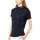 Short Sleeve Jacquard Mock Shirts Women