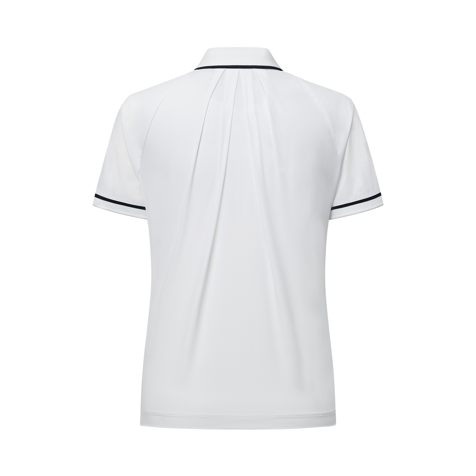 여성 여름 우븐 반팔 폴로 셔츠