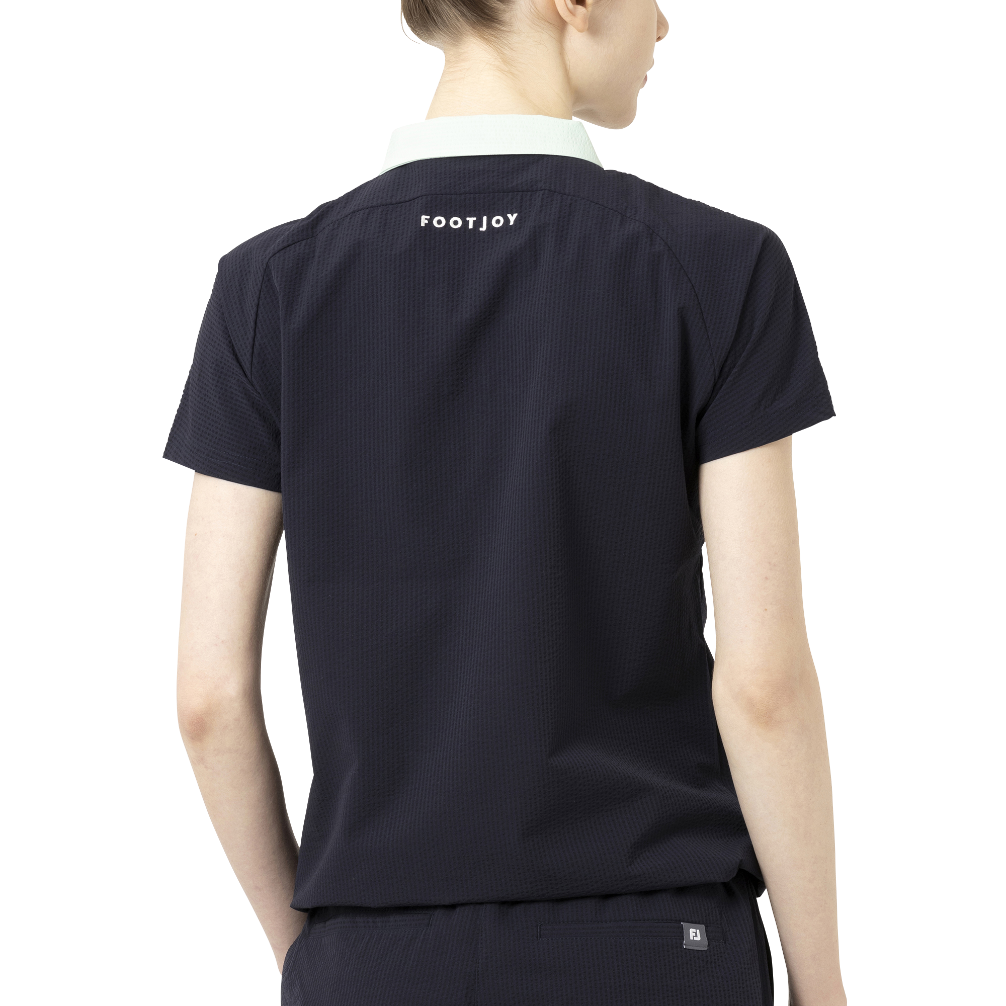 Short Sleeve Seersucker Shirts Women