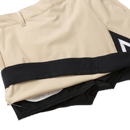 Solid Woven Skort Women