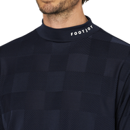 Short Sleeve Jacquard Mock Shirts