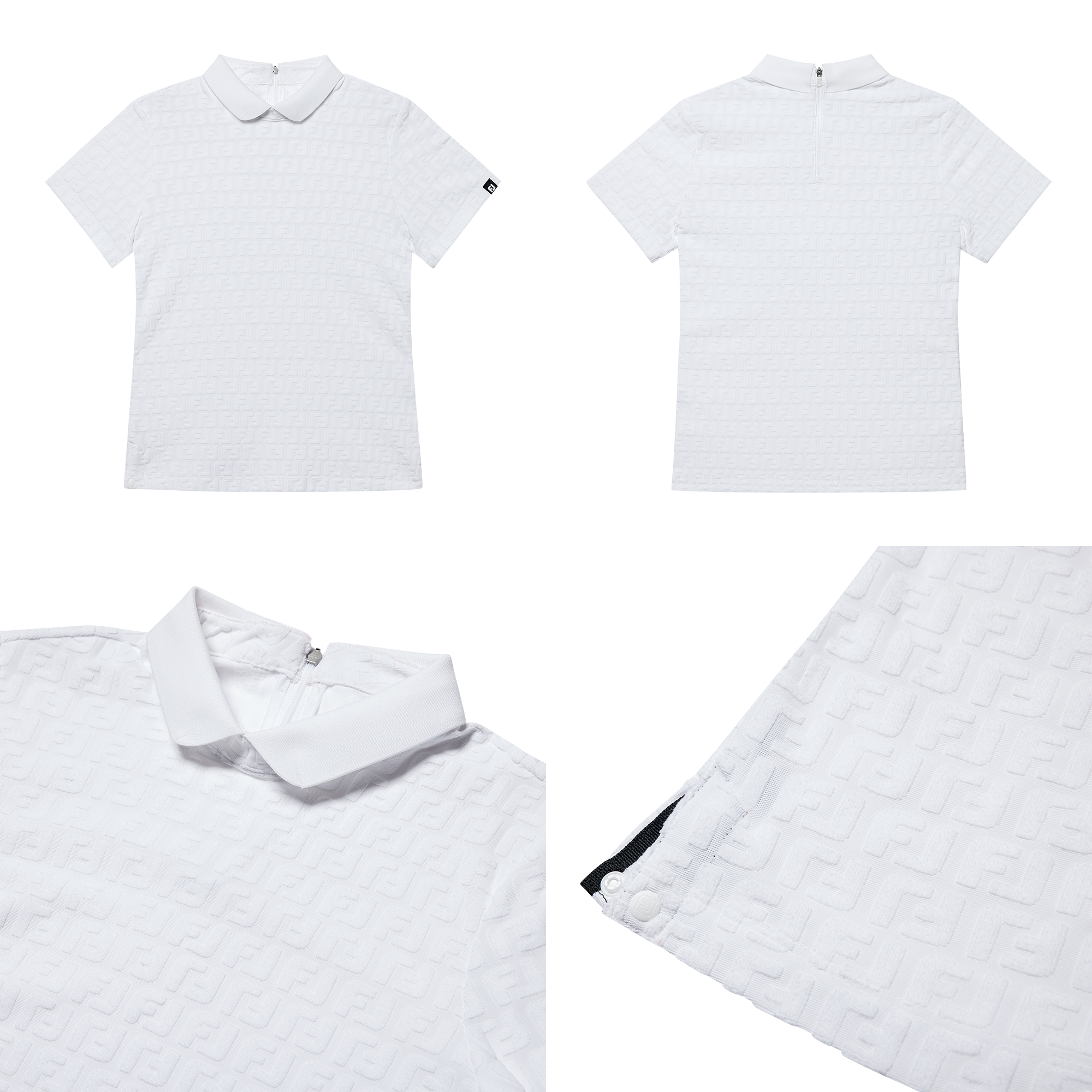 Back Zip Shirts Women