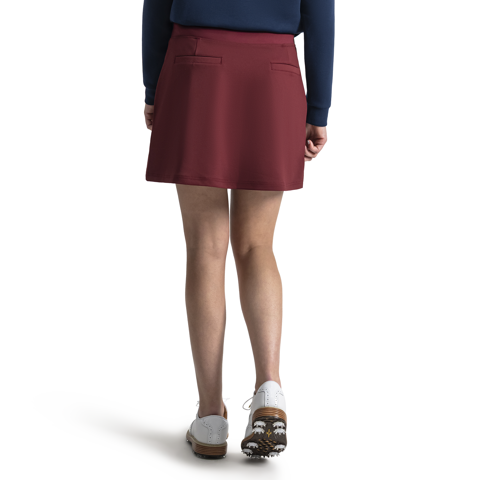 Asymmetric Pleated Skort