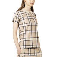 Short Sleeve Print Shirts Women