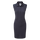 Women's Cap Sleeve Pique Dress with laser Perf. Overlay