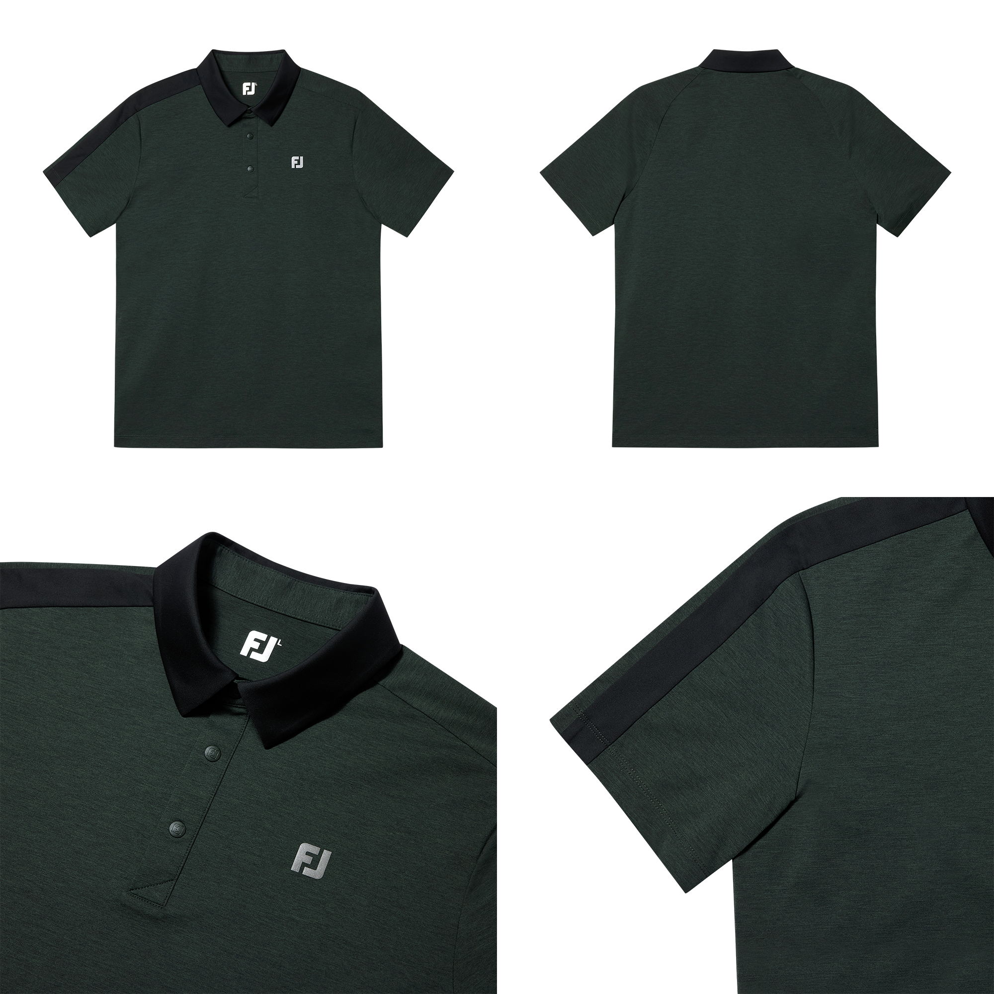 Line Sleeve Polo Shirts