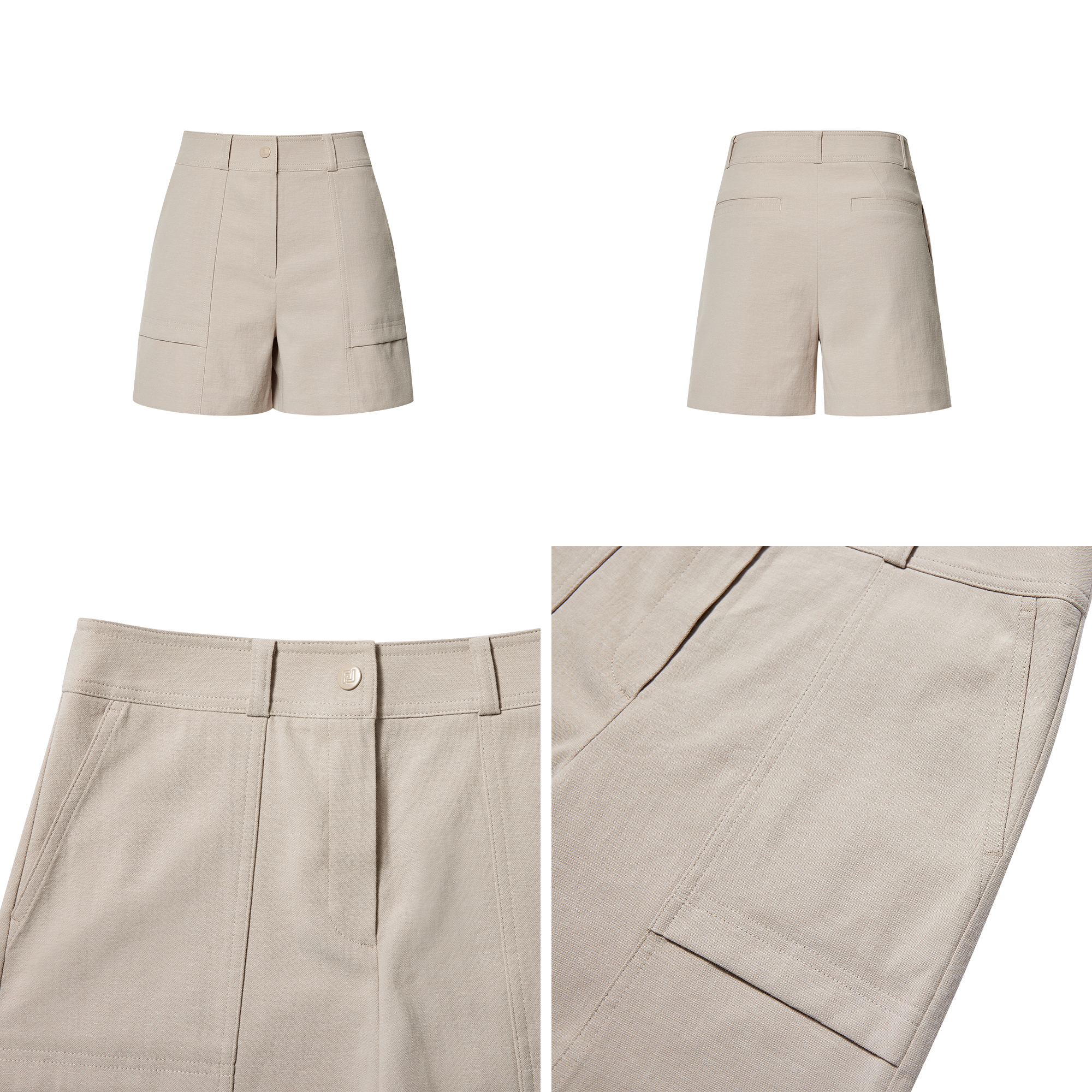 High Waist Shorts Women