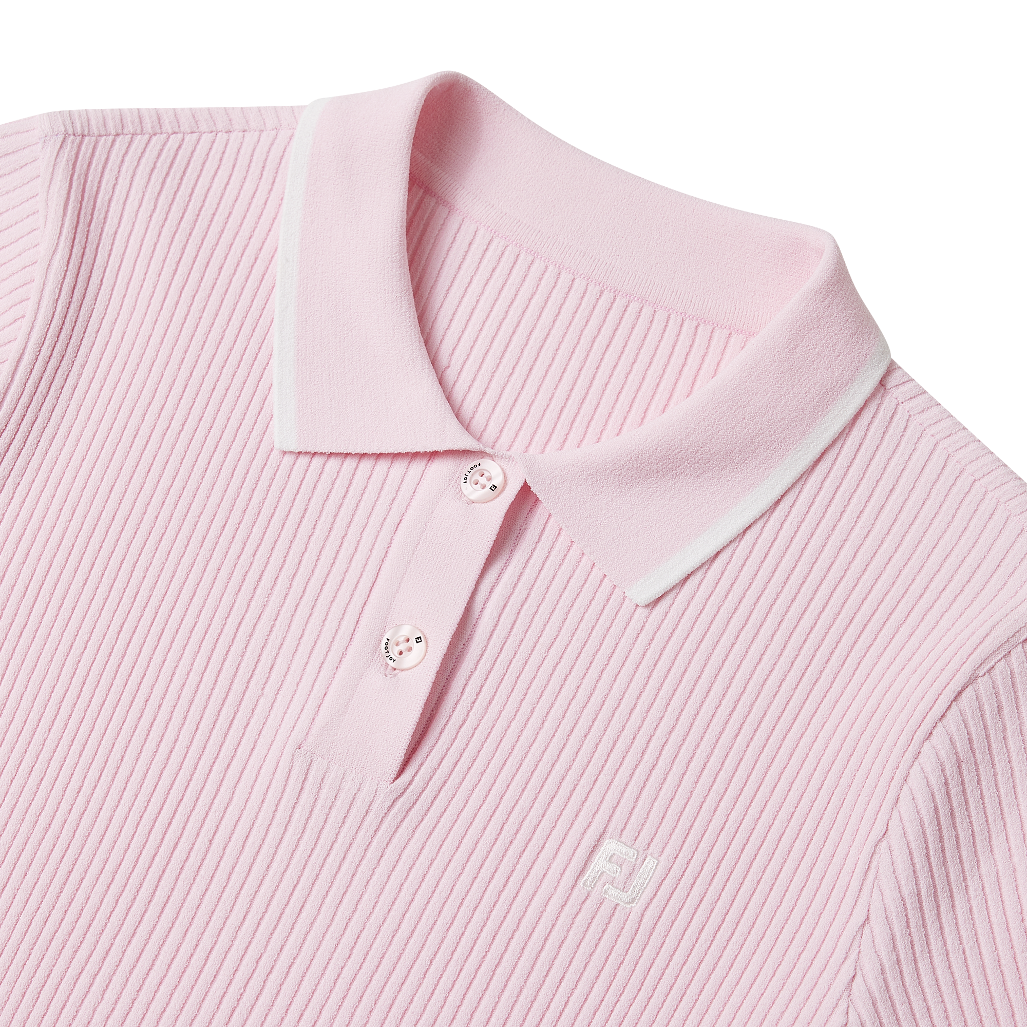 Slim Knit Polo Shirt Women