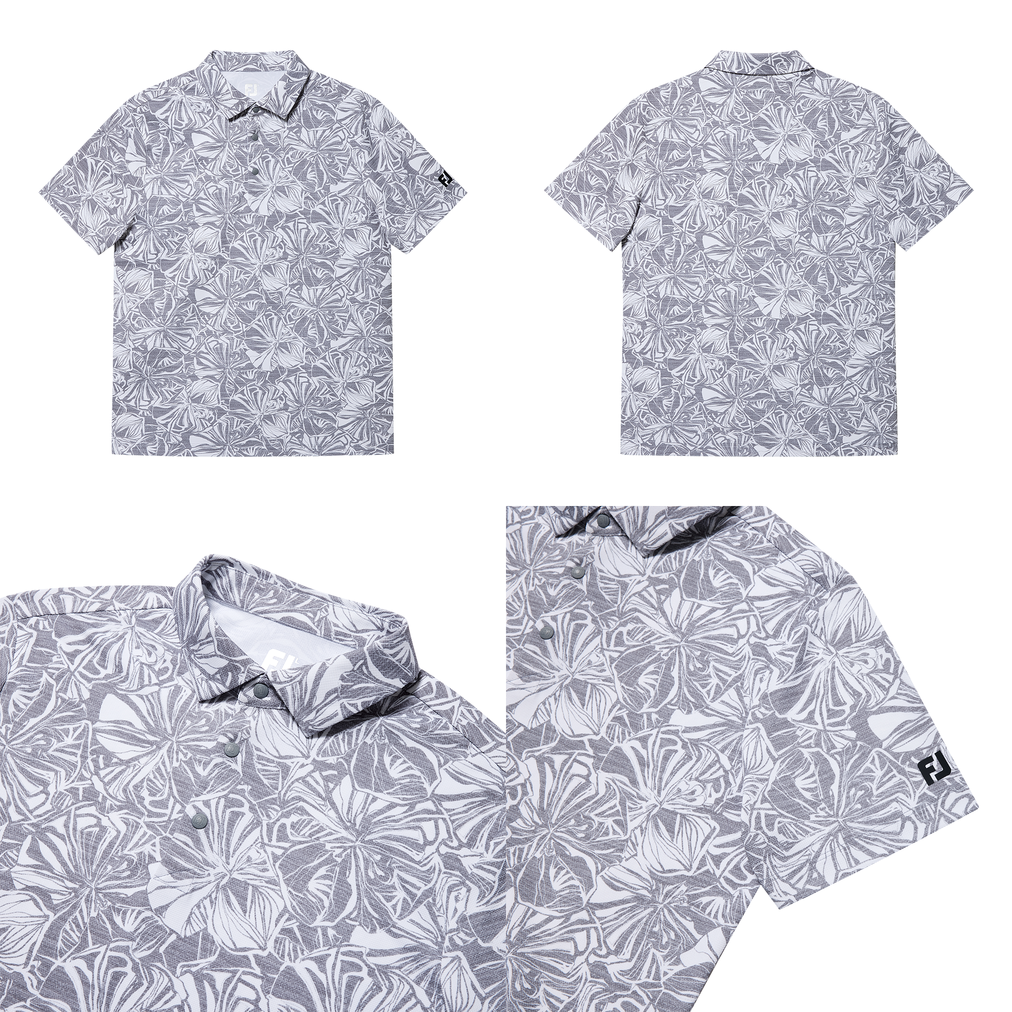 Flower Polo Shirts