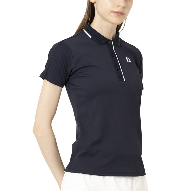 Short Sleeve Logo Polo Women
