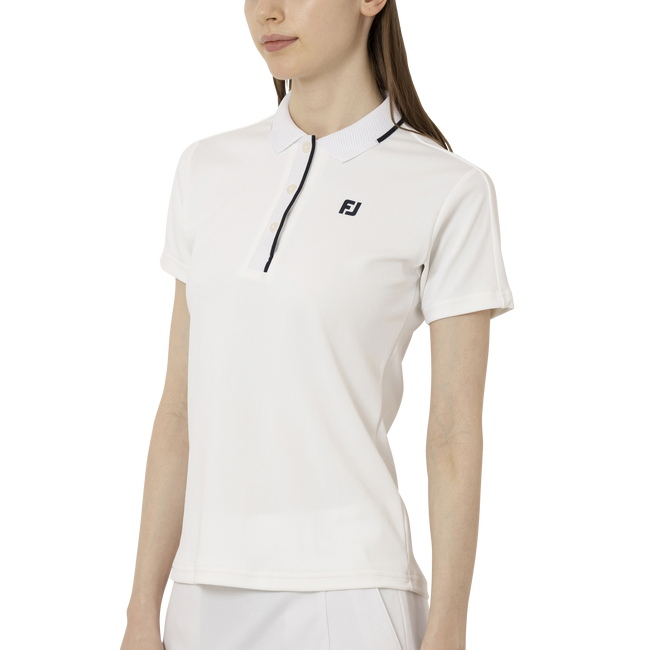 Short Sleeve Logo Polo Women