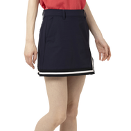 Solid Woven Skort Women