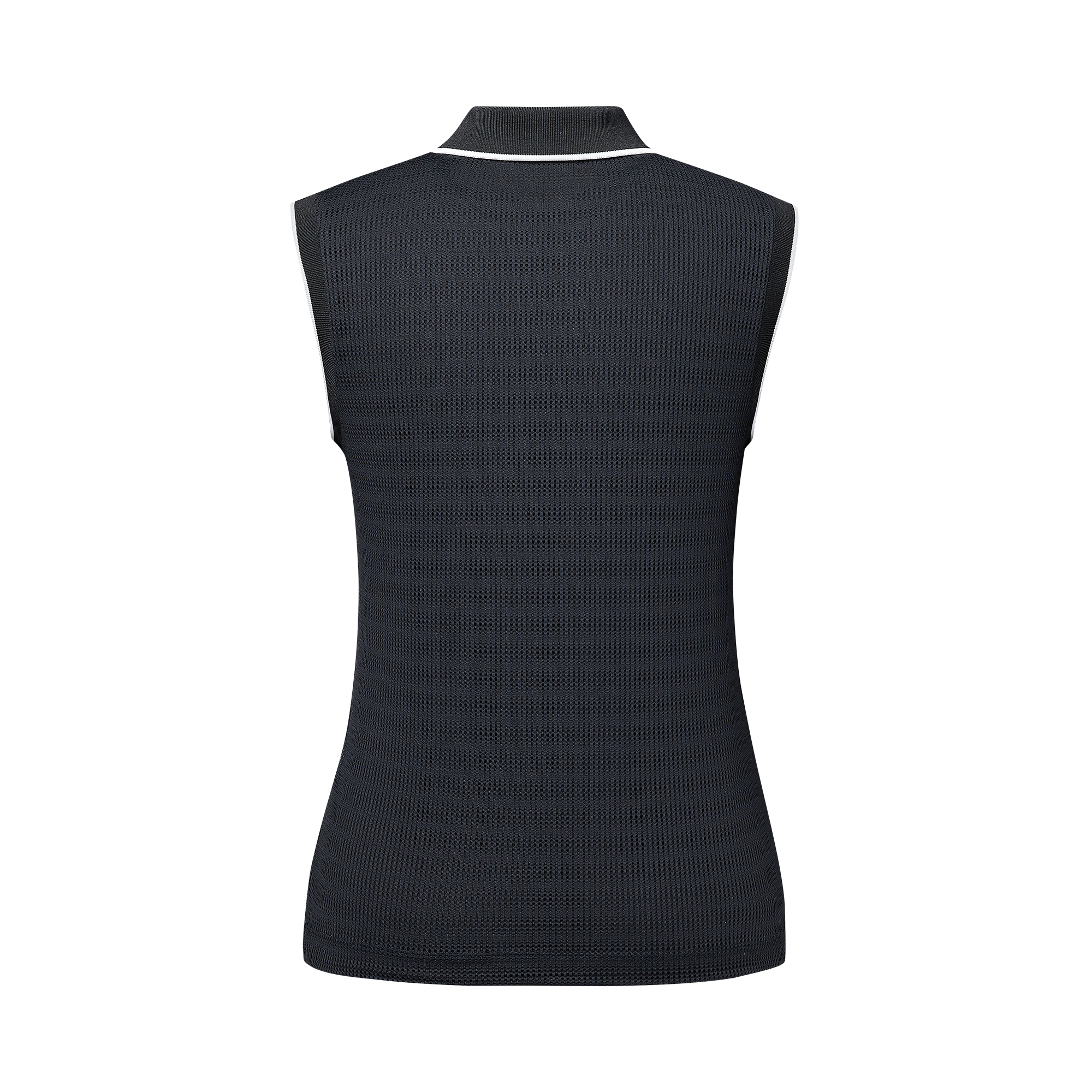Essential Sleeveless Polo Shirt Women