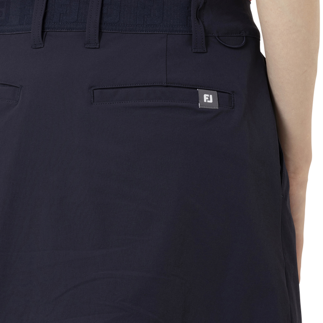 Solid Woven Skort Women