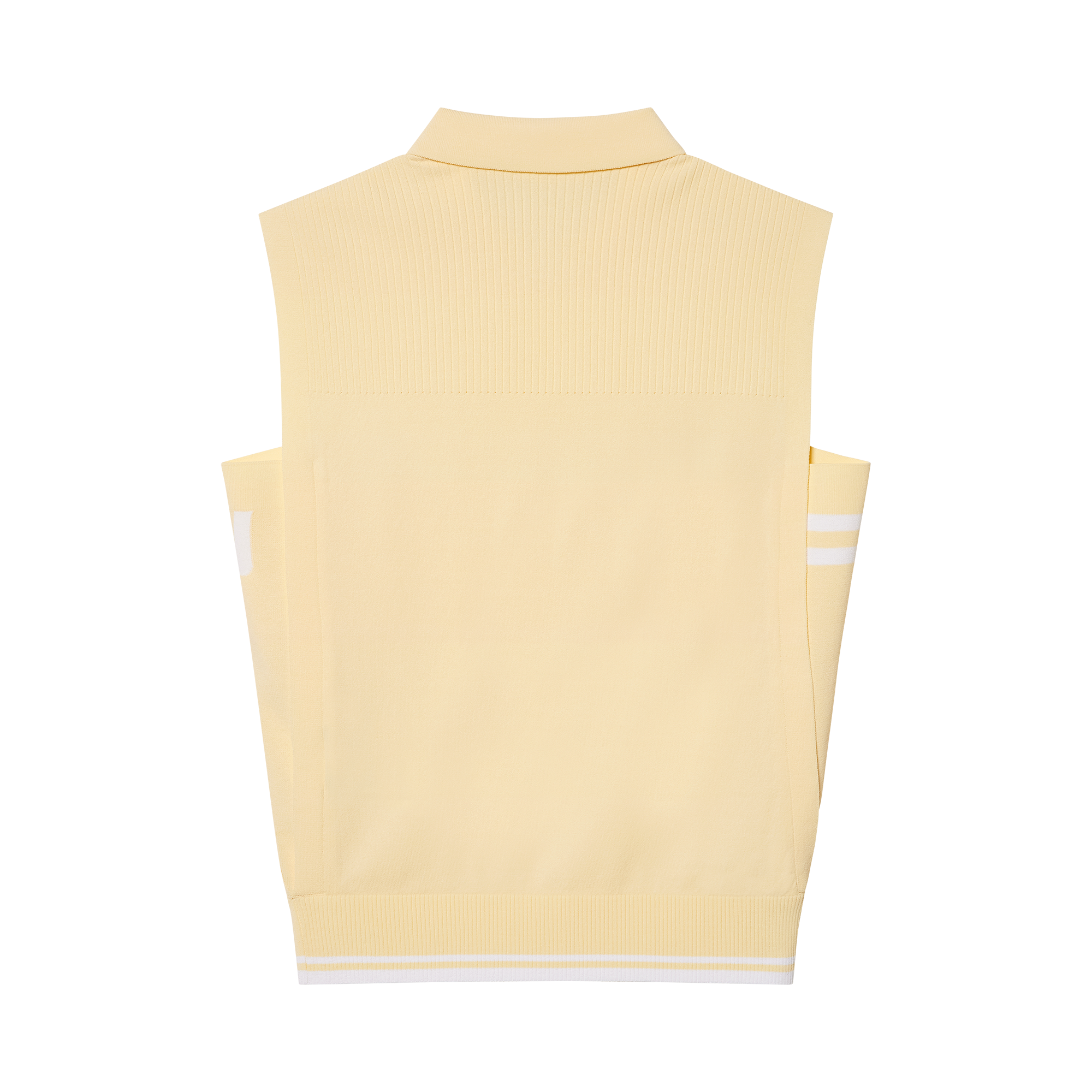 Knit Polo Vest Women