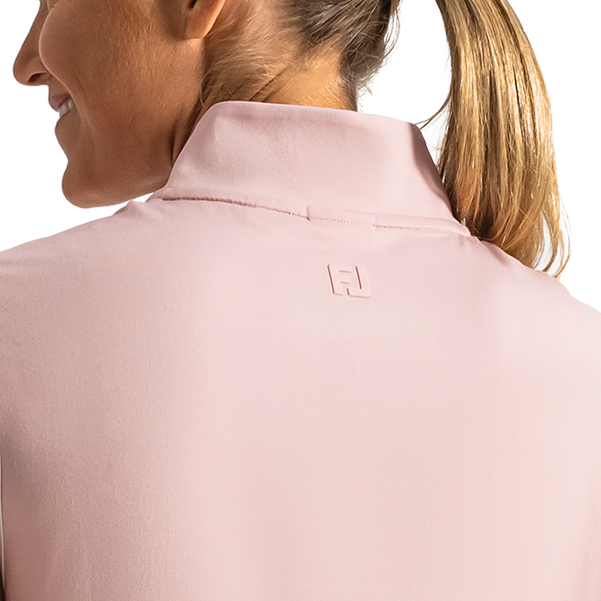 Mock Neck Short Sleeve Top