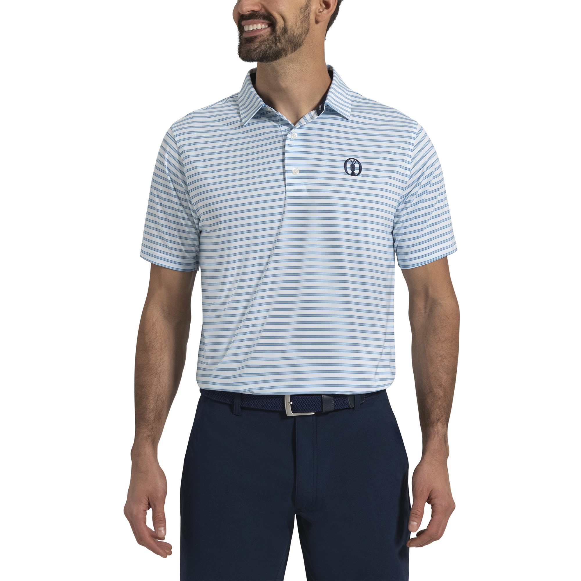 2025 Open Stripe Lisle Shirt