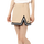Solid Woven Skort Women