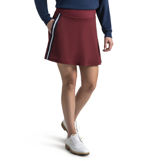 Asymmetric Pleated Skort