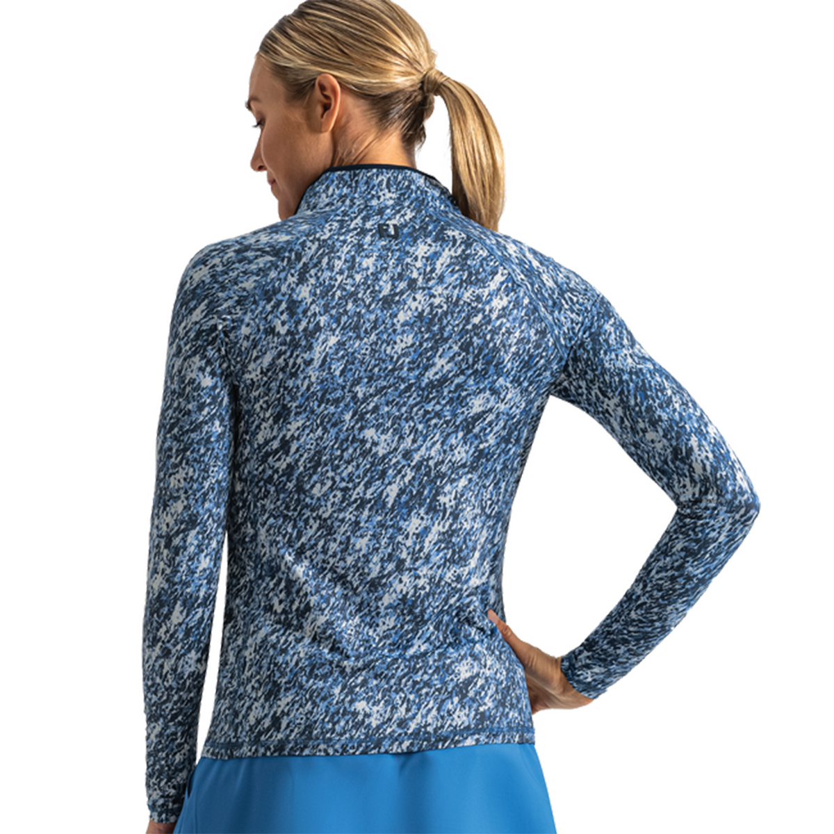 Sun Protection Printed 1/4 Zip