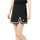 Solid Woven Skort Women