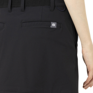 Solid Woven Skort Women