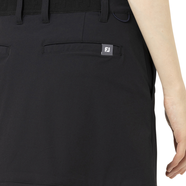 Solid Woven Skort Women