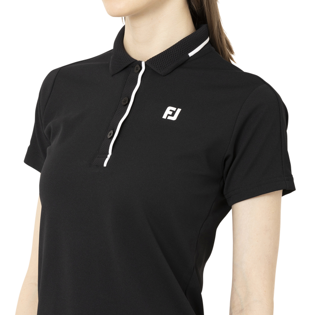 Short Sleeve Logo Polo Women