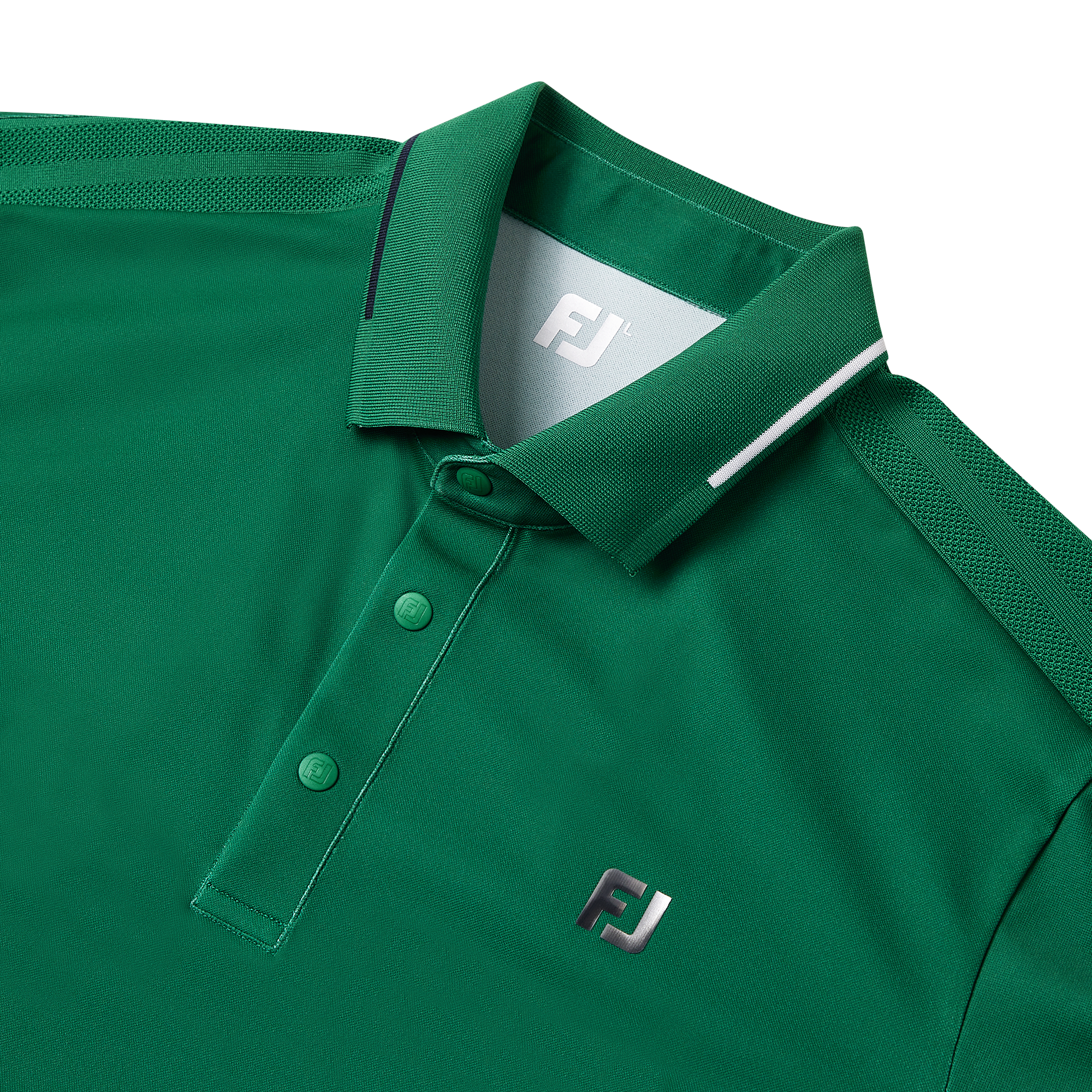 Knit Band Polo Shirt