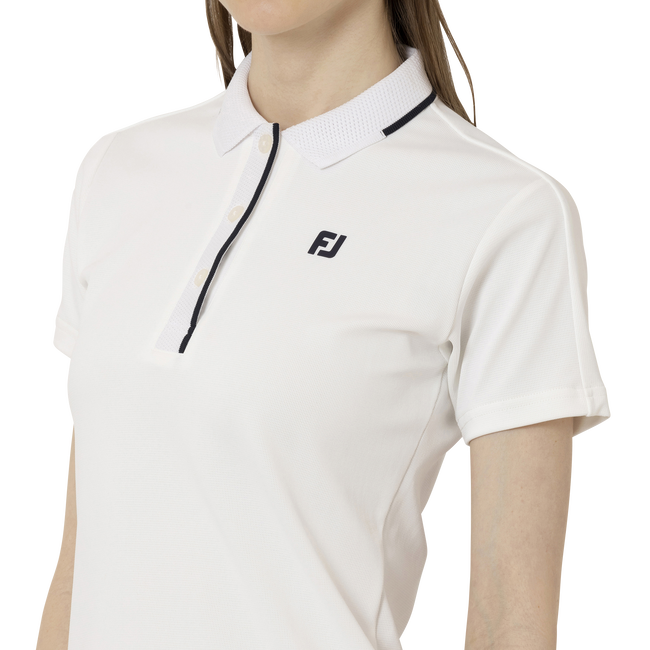 Short Sleeve Logo Polo Women