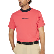 Short Sleeve Print Mock Shirts