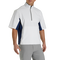 White / Royal + Black Houndstooth