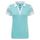 Baby Pique Sleeve Stripe Shirts Women