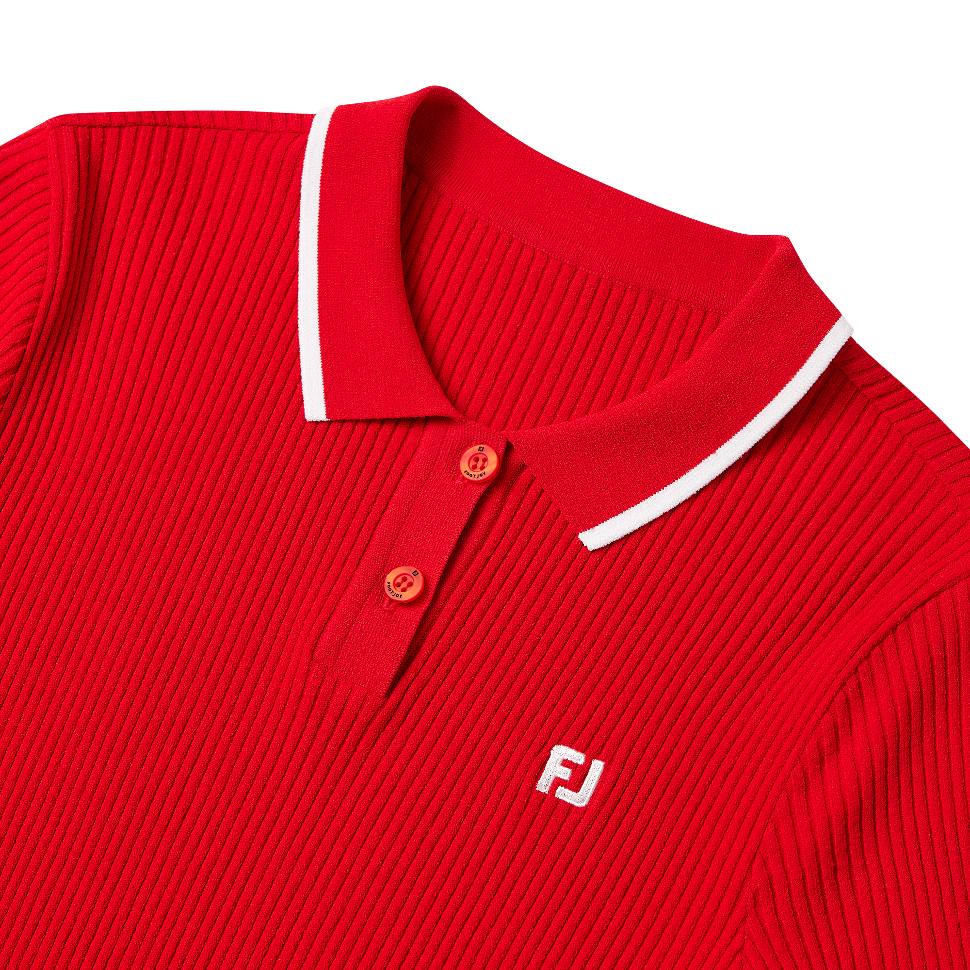 Slim Knit Polo Shirt Women