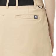 Solid Woven Skort Women