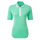 Women's Zip Placket Pique 1/2 Sleeve Shirt