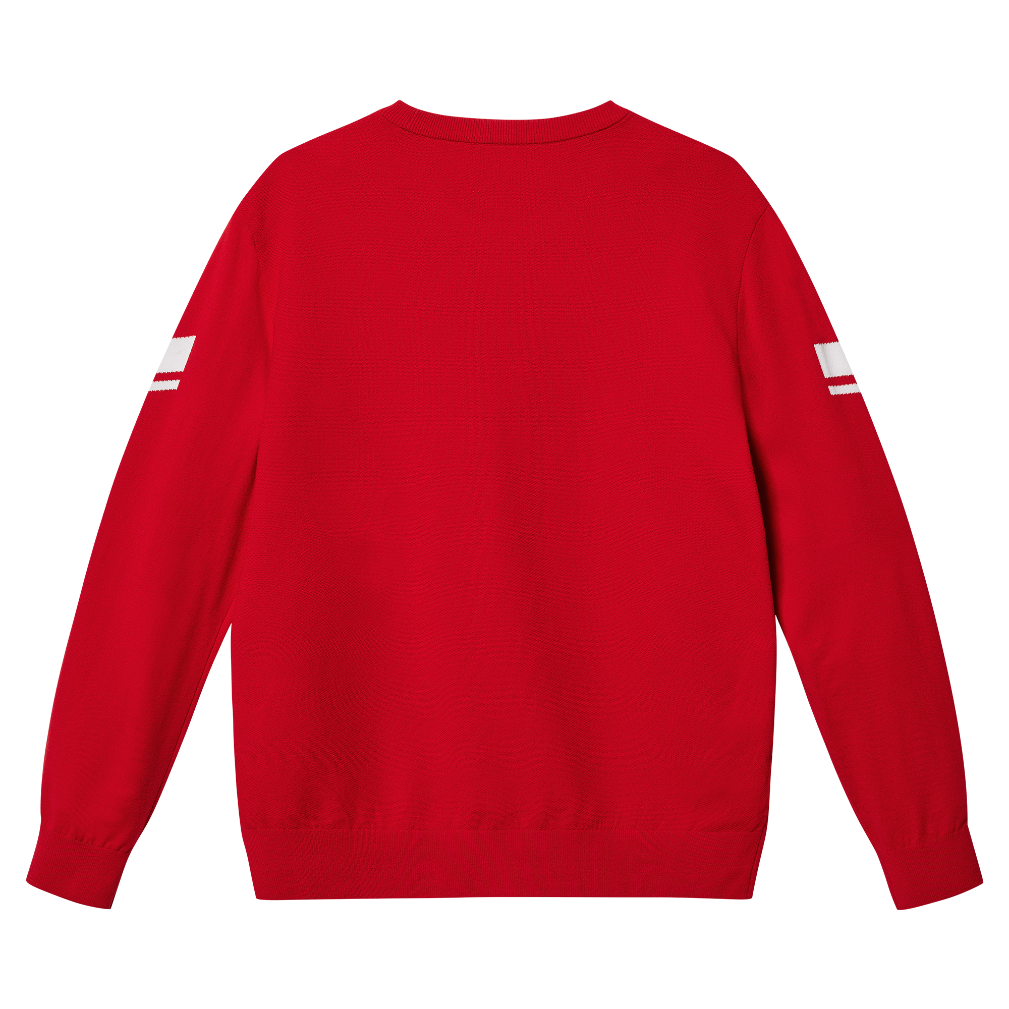 CREW NECK KNIT PO RED