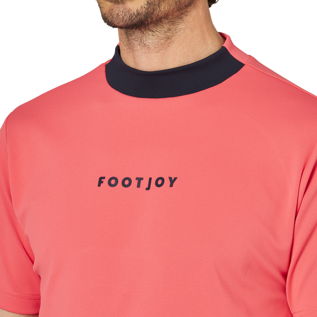 Short Sleeve Print Mock Shirts