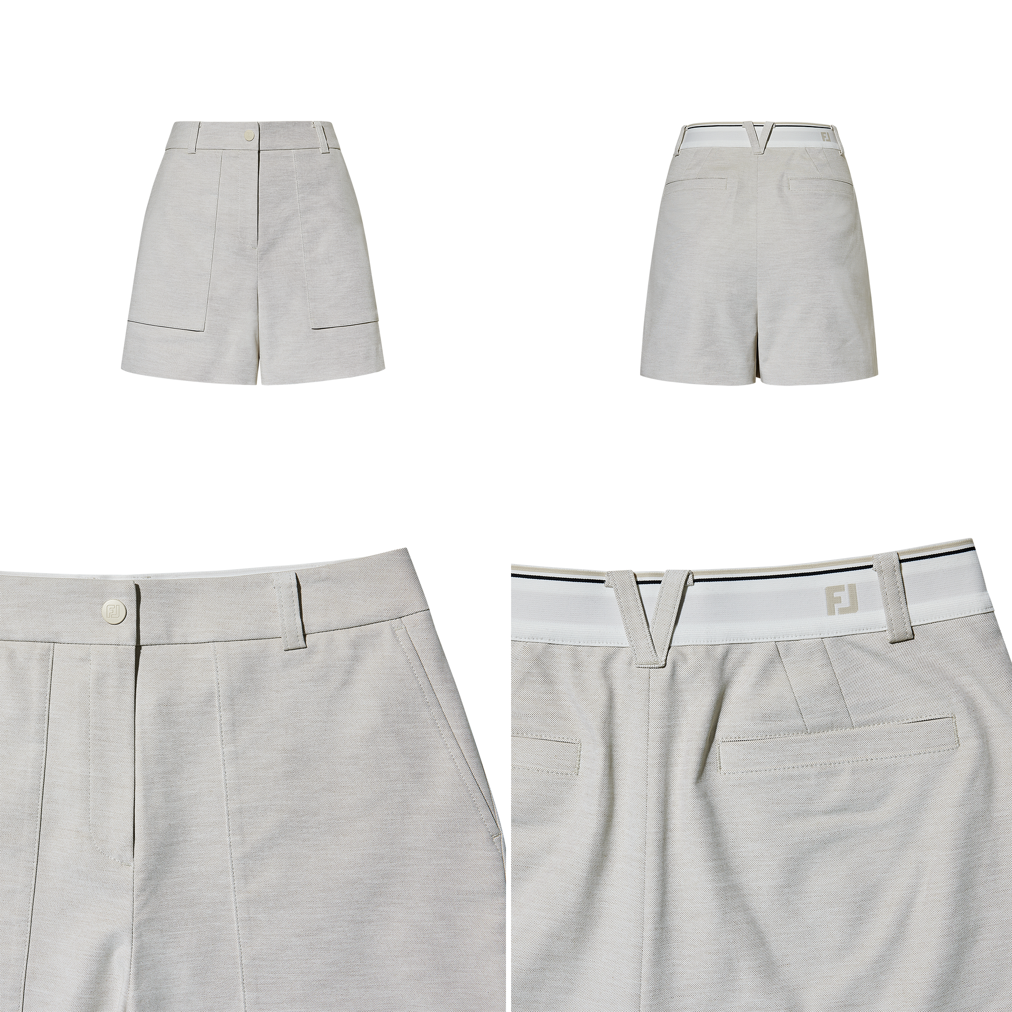 Stripe Shorts Women